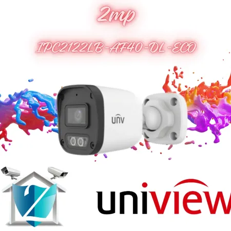  IP UNV CAMERA(IPC-2122LB-AF40-DL-ECO) 2M Dual-Light