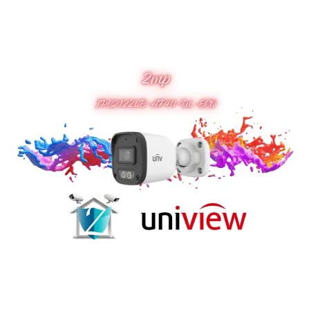  IP UNV CAMERA(IPC-2122LB-AF40-DL-ECO) 2M Dual-Light