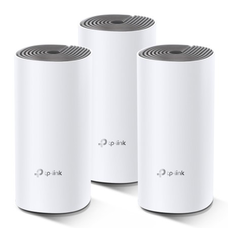 TP-Link Deco E4 AC1200 Whole Home Mesh Wi-Fi System 1200Mbps (3 Pack)