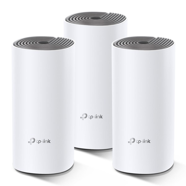 TP-Link Deco E4 AC1200 Whole Home Mesh Wi-Fi System 1200Mbps (3 Pack)