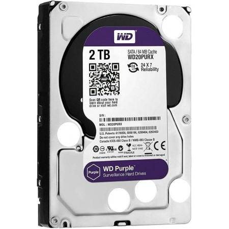 WD Internal Hard Disk (2 TB, Purple)