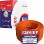 cable cat 6 200m orange