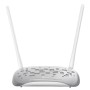 مودم راوتر TP-Link TD-W9950 يدعم خطوط الإنترنت VDSL / ADSL، ويأتي بأربعة منافذ LAN وهوائيين خارجيين، مع سرعة واي فاي تصل إلى 300 ميجابت في الثانية.