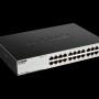 سويتش دي لينك 24 منفذ 10/100/1000 ميجابت في الثانية Unmanaged Rackmount DGS-1024C