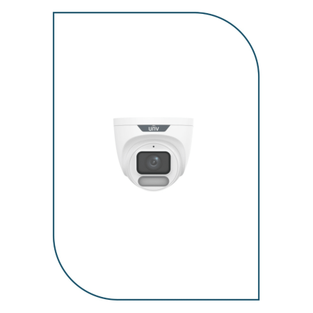 IP UNV CAMERA (IPC3625LE-ADF28K-WP) 5MP MIC/COLOR