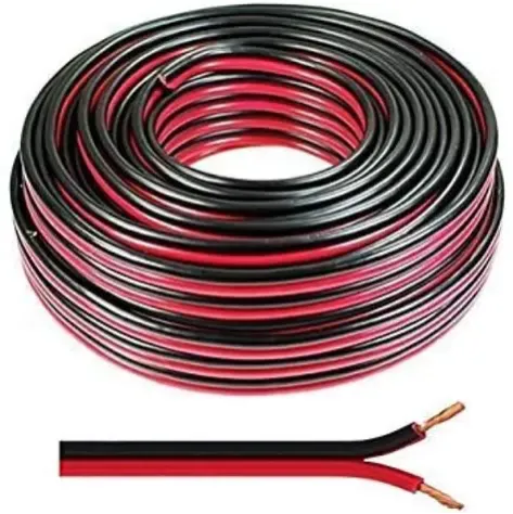 Zero ZR60 Speaker Cable 42m - Black X Red