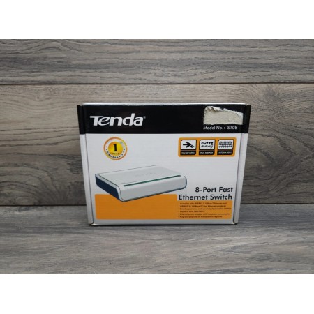 Tenda Switch 8-port Ethernet 10/100M-S108